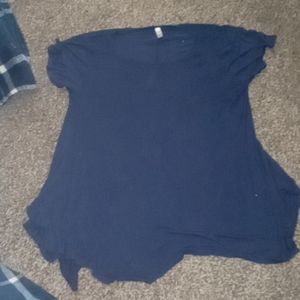 XL navy blue dress shirt